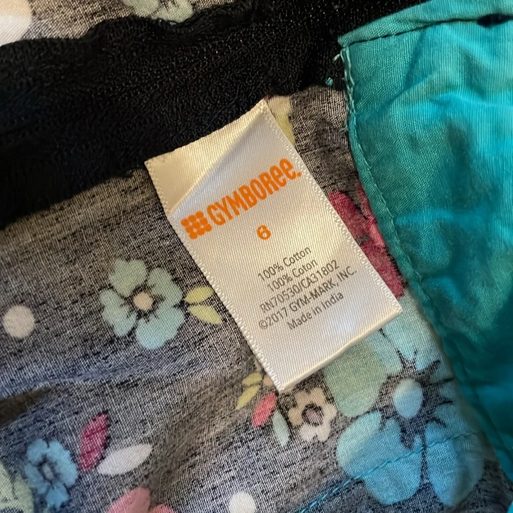 2017 Gymboree Outlet Floral Dress, Size 6